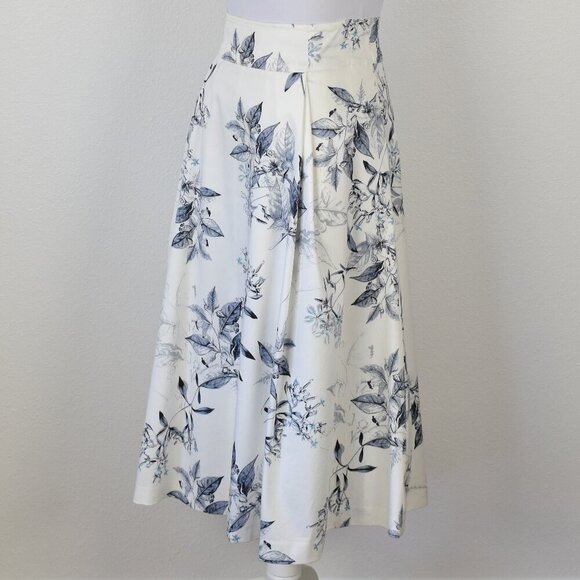 Alex Marie Lush Escape Floral Pleated Midi Skirt - 8 - Picture 3 of 9